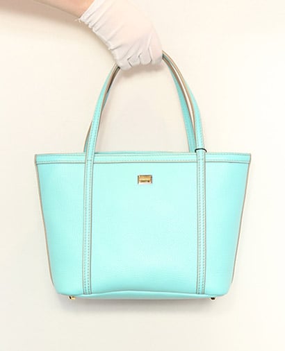 Miss Escape Tote, &pound;150, Handbags, Blue, Leather, Front view